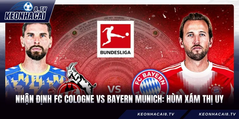 Nhận Định FC Cologne Vs Bayern Munich: Hùm Xám Thị Uy